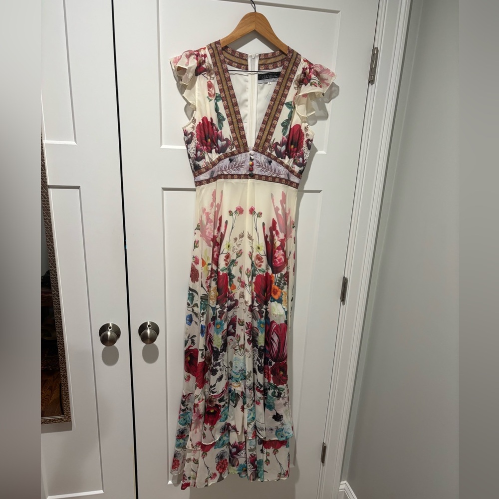 Dalia Macphee Maxi Floral Dress